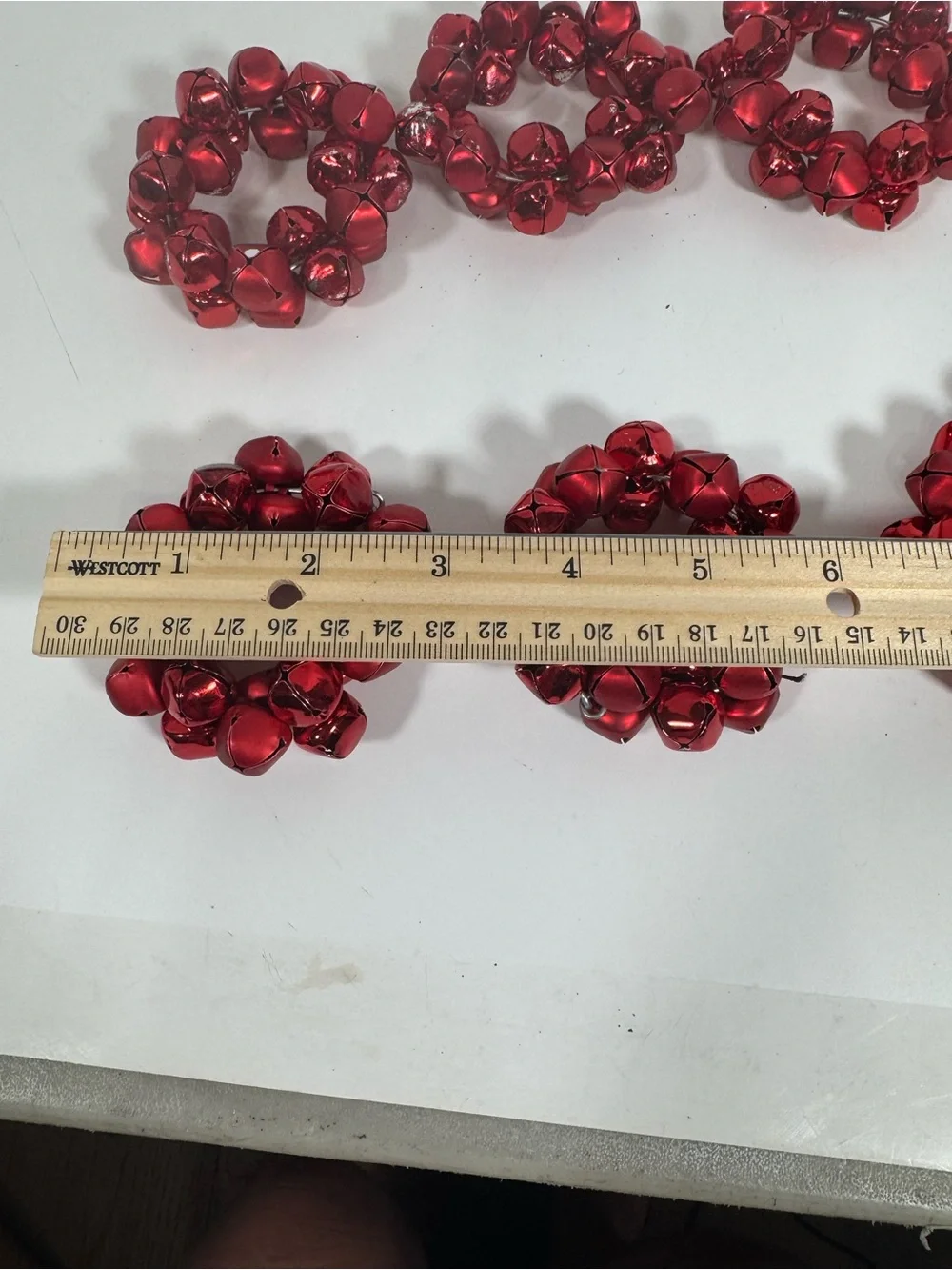 Red Jingle Bell Napkin Rings - Holiday Table Accent